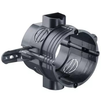 Kaiser Elektro Anillo de prolongación aislante 1155-02, 12 mm, gris