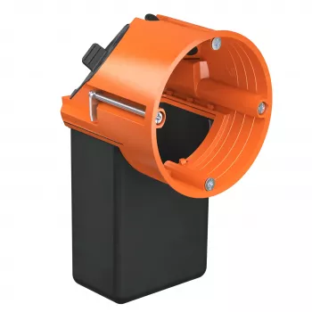 Kaiser Elektro ECON Flex caja hermética para tabiques huecos naranja 68 mm