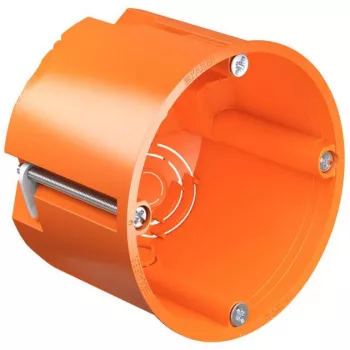 Caja de dispositivo KAISER ELEKTRO 9064-02, Naranja, IP30, VDE, 62 mm