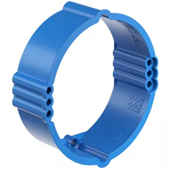 Kaiser anillo de compensación de yeso 24mm empotrado 3 domos roscados UP1