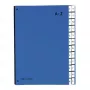PAGNA clasificador de mostrador 24 compartimentos A4 cartón azul vertical 340 mm 35 mm