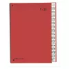 PAGNA organizador de escritorio 32 compartimentos - A4 - cartón - rojo - vertical - 340 mm - 40 mm