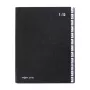 PAGNA Classic organizador de escritorio 44 compartimentos - A4 - negro - vertical - 265 x 55 x 340 mm