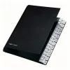 PAGNA Classic organizador de escritorio 44 compartimentos - A4 - negro - vertical - 265 x 55 x 340 mm