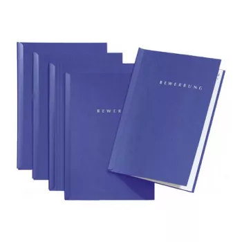 PAGNA Start carpeta de solicitud A4 azul 3 piezas con tapa transparente