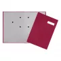 PAGNA Signature carpeta 20 compartimentos - A4 - cartón - rojo - blanco - vertical - 240 mm - 25 mm