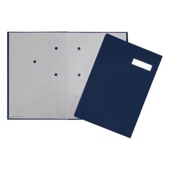 Pagna Classic archivador de palanca A4 80 mm azul forrado de tela