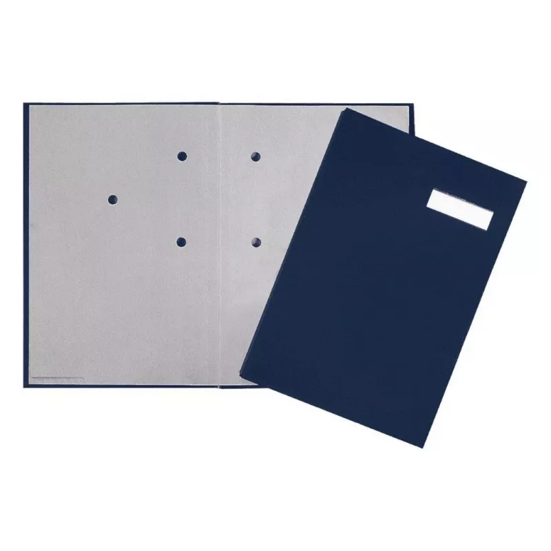 Pagna Classic archivador de palanca A4 80 mm azul forrado de tela