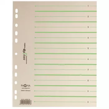 PAGNA 100 separadores Easy Rip A4 beige