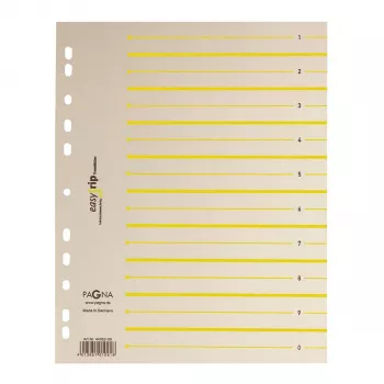 PAGNA 100 separadores de documentos Easy Rip A4 beige