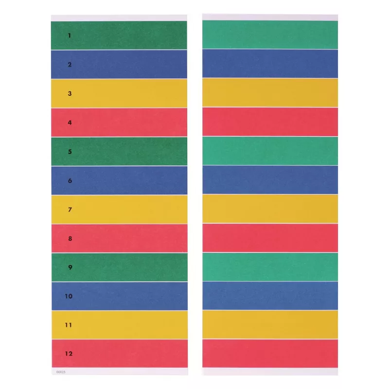 Pagna 24141-01 Carpeta organizadora A4, 12 compartimentos, rojo