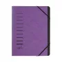 PAGNA Carpeta de documentos A4 violeta vertical 5 mm lomo 245 x 320 mm