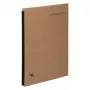 PAGNA PUR Carpeta Signature A4 10 compartimentos cubierta de papel kraft marrón natural