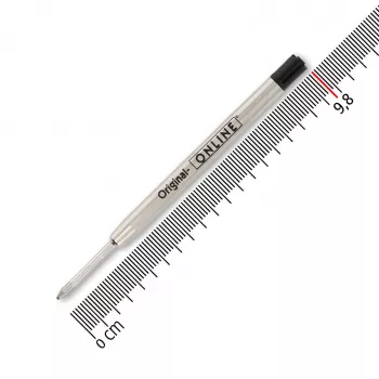 ONLINE recargas de bolígrafo M negro, pack de 3