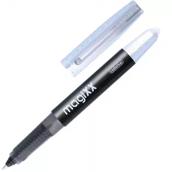 ONLINE MagiXX bolígrafo roller negro/plata 0,7 mm tinta azul, 1 ud.