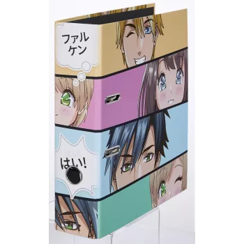 Falken archivador decorativo Manga Faces 8,0 cm DIN A4