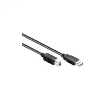 GoodConnections cable USB 3.0 Type-A macho a Type-B macho, negro, 3 m