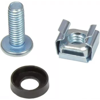 GoodConnections Alcasa GC-N0048 Juego de tornillos M6 Plata 20 uds.