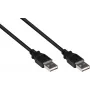 Good Connections Cable conector USB 2.0 High-Speed EASY de A a A - negro - 3 m