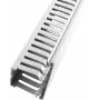 LICATEC canaleta de cables 100x75mm libre de halógenos gris 7674-1