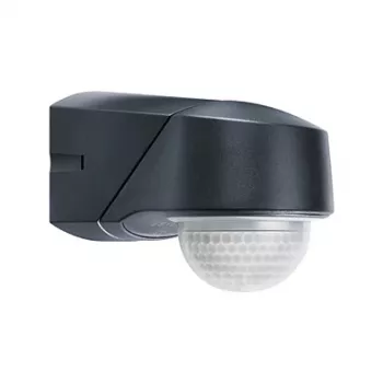ESYLUX RC 230i detector de movimiento por infrarrojos pasivos para techo/pared 20m, negro, IP54, 2500 lux, 2,5m