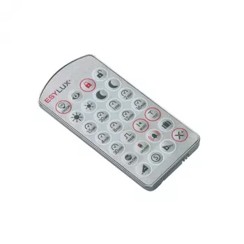 ESYLUX EM10016004 pulsador, plata