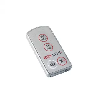 ESYLUX EM10016011 pulsador - plata - 1 contacto momentáneo