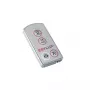 ESYLUX EM10016011 pulsador - plata - 1 contacto momentáneo