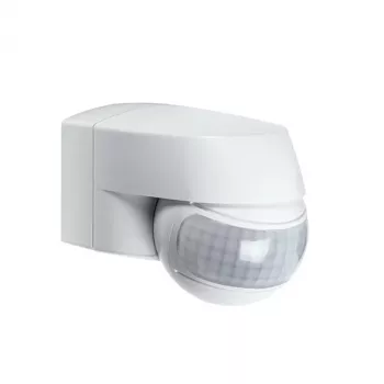 ESYLUX MD 120 detector de movimiento 12 m montaje en pared blanco IP44 2000 lux 2,5 m