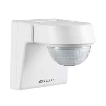 ESYLUX Defensor MD 230° 40 IR detector de movimiento PIR IP55 blanco 230V