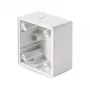 ESYLUX EM10055164 Caja de superficie para detectores MD180i/PD180i, IP20/44, blanco