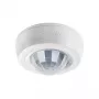 ESYLUX detector de presencia de techo 360° montaje de superficie 24m conmutación por paso por cero PD 360/24