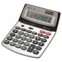 Genie 560 T calculadora de sobremesa - 12 dígitos - pantalla inclinable - alimentación dual (solar y batería) - negro/plata