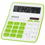 Genie 840 G Calculadora de sobremesa - 10 dígitos - pantalla inclinable - solar y batería - verde/blanco