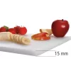 Bartscher A120587 Tabla de cortar de polietileno blanca 400x300x20 mm 1,6 kg