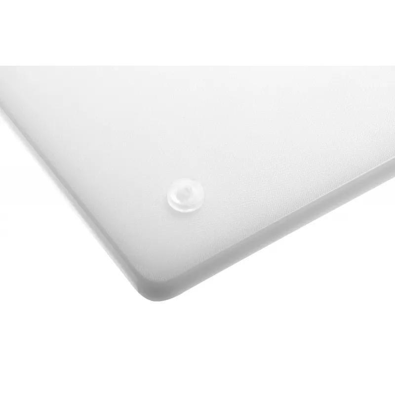 Bartscher A120587 Tabla de cortar de polietileno blanca 400x300x20 mm 1,6 kg
