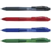 Pentel EnerGel BL107-4 bolígrafo roller de gel surtido 0,35 mm punta de aguja pack de 4