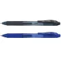 Pentel EnerGel-X BL107 bolígrafo roller de gel 0,35 mm extrafino, colores de tinta surtidos, pack de 4