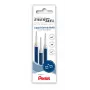 Pentel 3 recambios de bolígrafo de gel EnerGel azul 0,7 mm