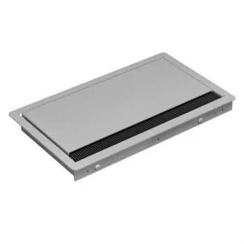 Bachmann CONI COVER short - regleta de enchufes de empotrar con 3 tomas Schuko, cable de 2m, negro