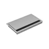 Bachmann CONI COVER short - regleta de enchufes de empotrar con 3 tomas Schuko, cable de 2m, negro