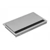 Bachmann CONI COVER short - regleta de enchufes de empotrar con 3 tomas Schuko, cable de 2m, negro