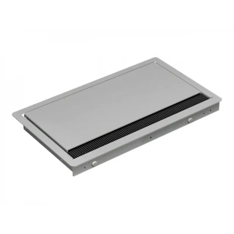 Bachmann CONI COVER short - regleta de enchufes de empotrar con 3 tomas Schuko, cable de 2m, negro