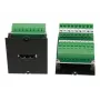 Bachmann Custom Module - placa frontal modular Snap-In, negro