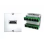 Bachmann Custom Module - placa frontal modular Snap-In negra