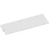 Bachmann Top Frame tapa ciega frontal anodizada plata