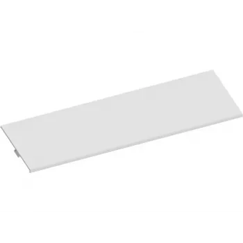 Bachmann Top Frame tapa ciega frontal anodizada plata