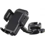 Soporte para smartphone K&M 19761 para smartphones y otros dispositivos (giro 360°) - negro
