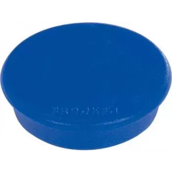 Imán para pizarra Franken GmbH de 13 mm de diámetro azul oscuro, fuerza de sujeción 100 g, pack de 10 uds.