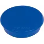 Imán para pizarra Franken GmbH de 13 mm de diámetro azul oscuro, fuerza de sujeción 100 g, pack de 10 uds.